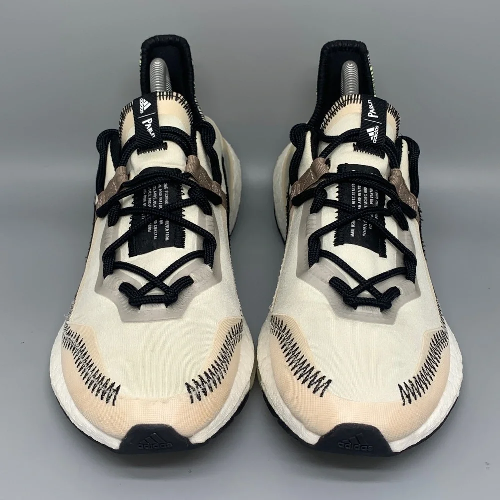 Adidas Ultraboost 21 x Parley Grey Brown Running Shoes Men's Sz 8 Women's Sz 9‎